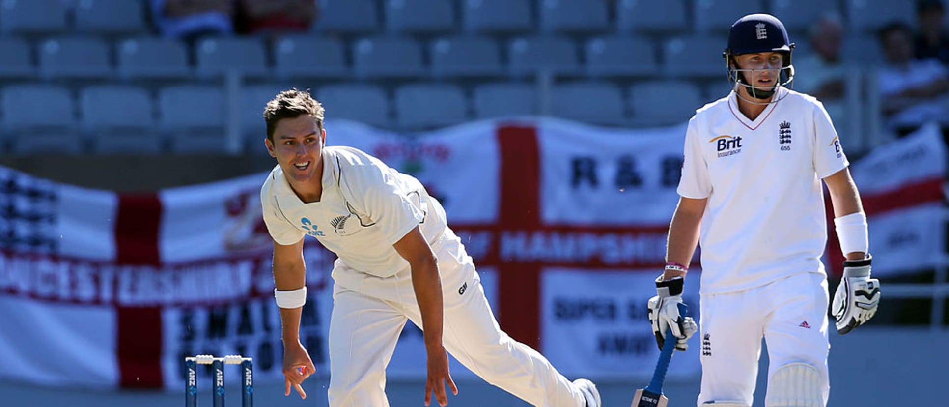 Trent Boult and Joe Root