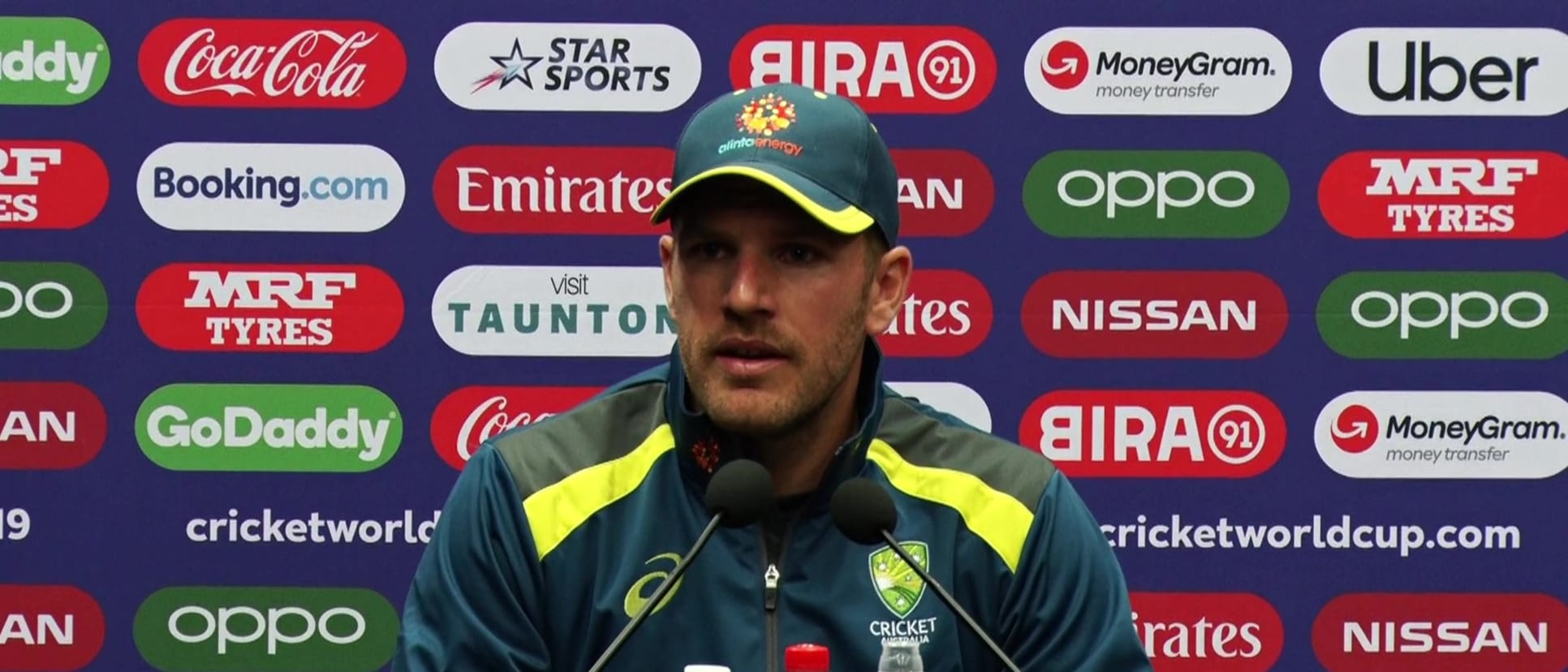 Aaron-Finch-Australia Captain-Pre Match-PC-11JUN19_Moment