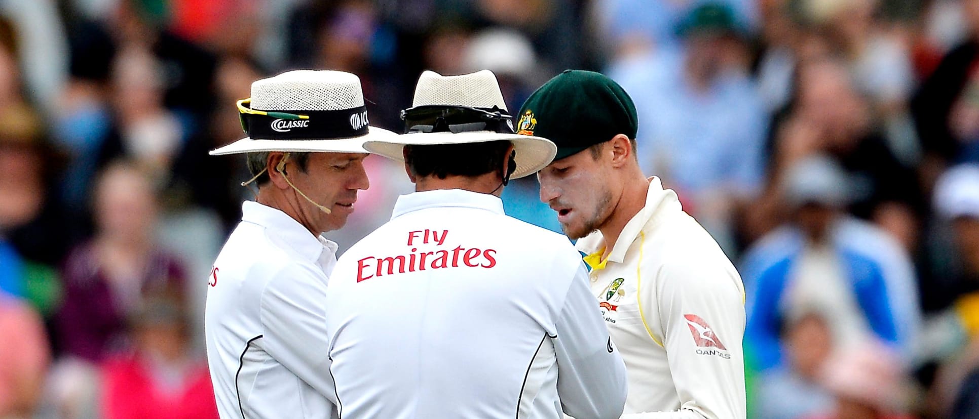 Cameron Bancroft was caught on cameras attempting to alter the condition of the ball