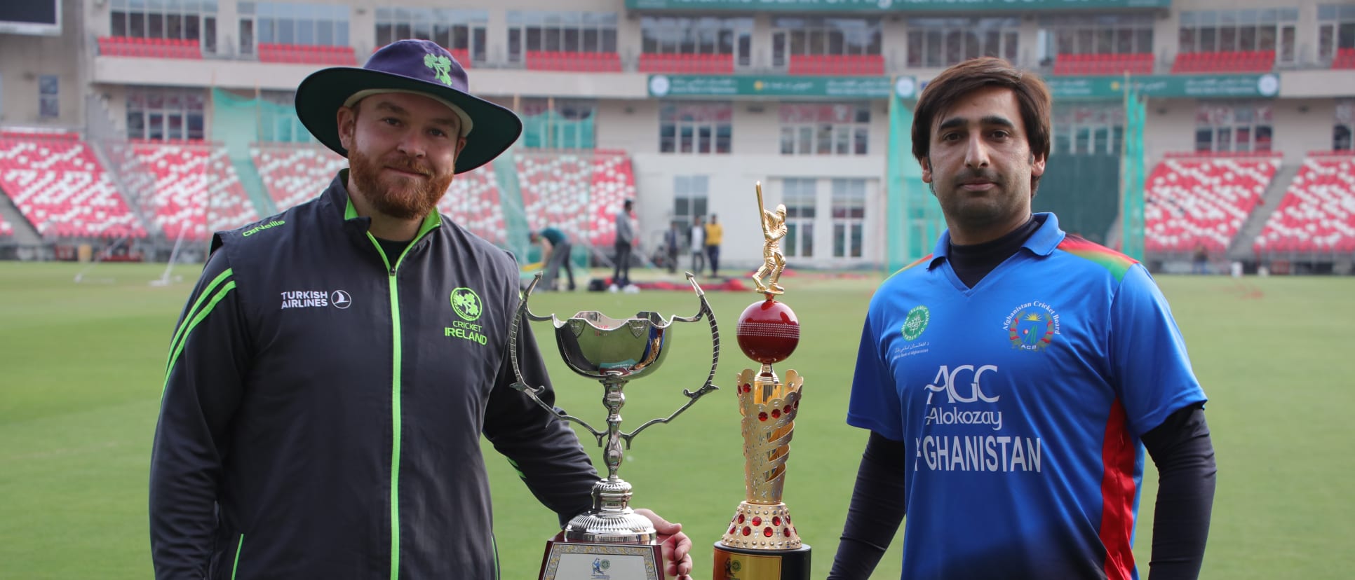 Paul Stirling and Asghar Afghan