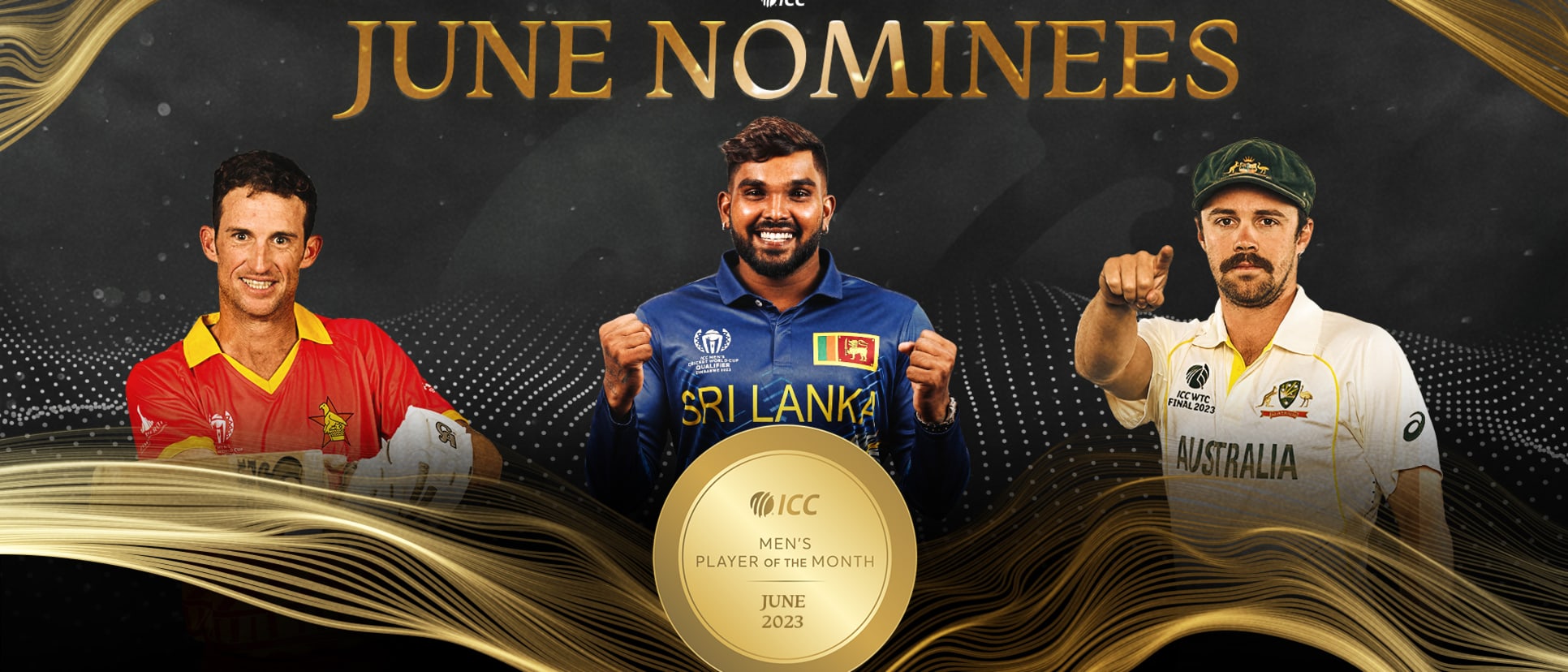 ICC Men's Player of the Month nominees for June 2023