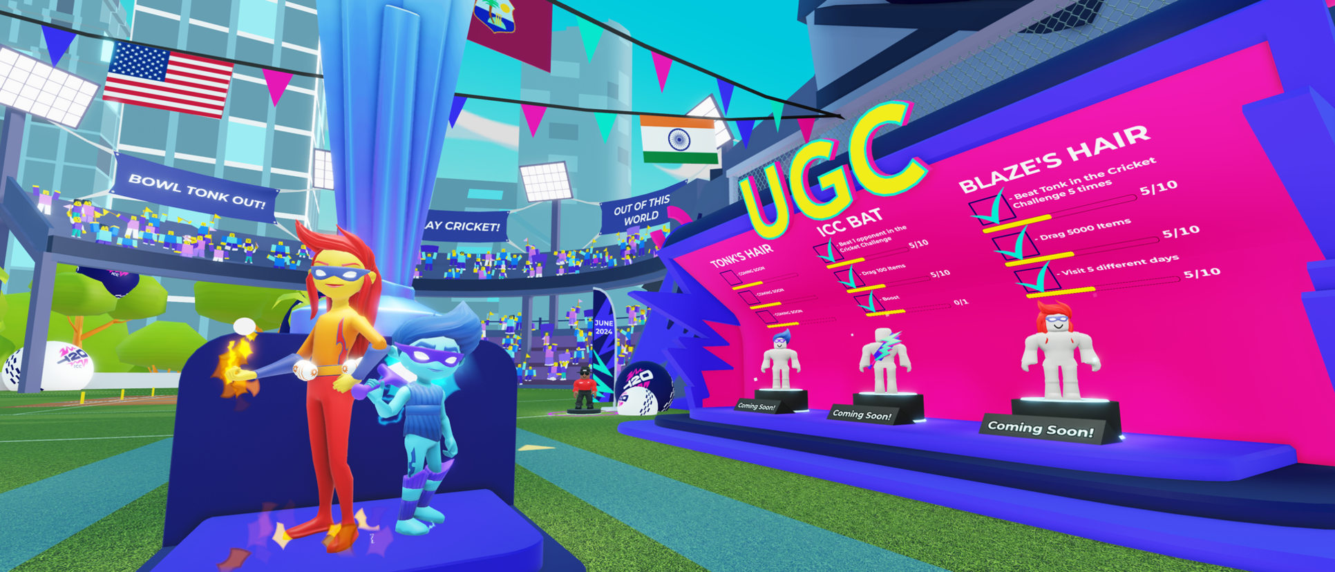 Truly Out of this World – Visit the ICC Fan Zones on Roblox