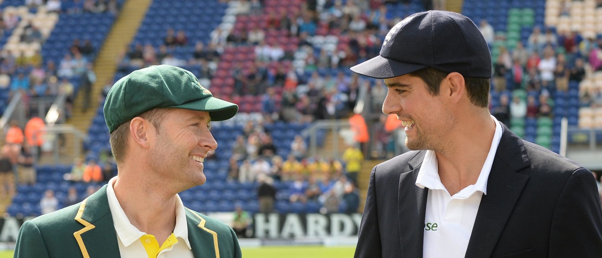 Michael Clarke and Alastair Cook