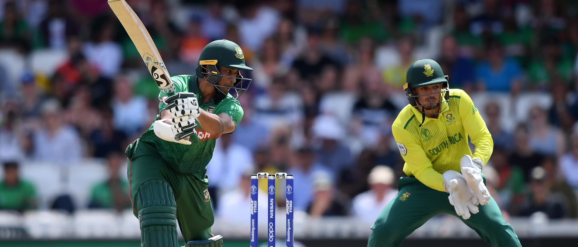 Shakib Al Hasan and Quinton de Kock