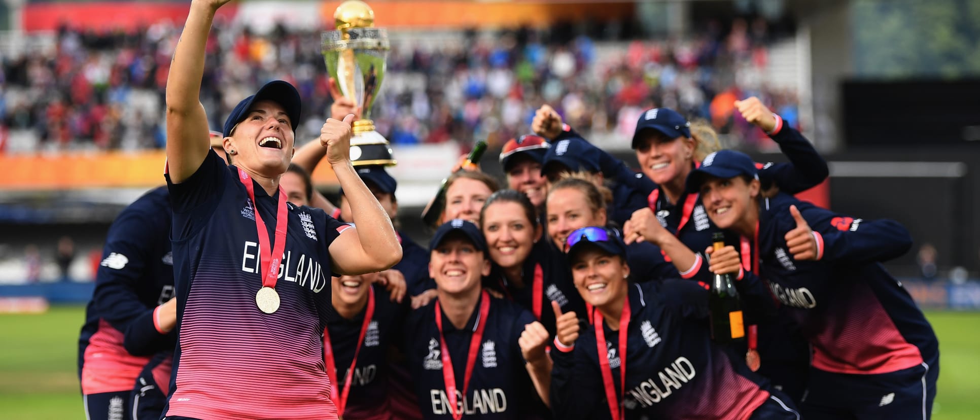 England won the most recent edition of the ICC Women's Cricket World Cup in 2017