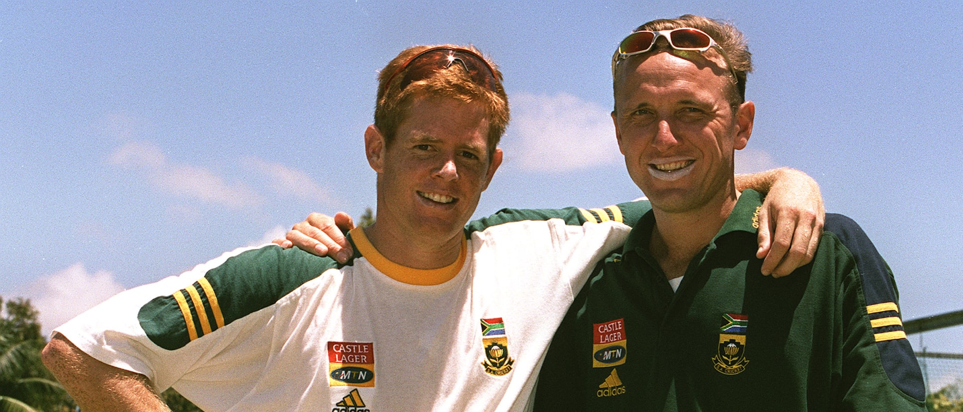 Allan Donald formed a fierce new-ball partnership with Shaun Pollock