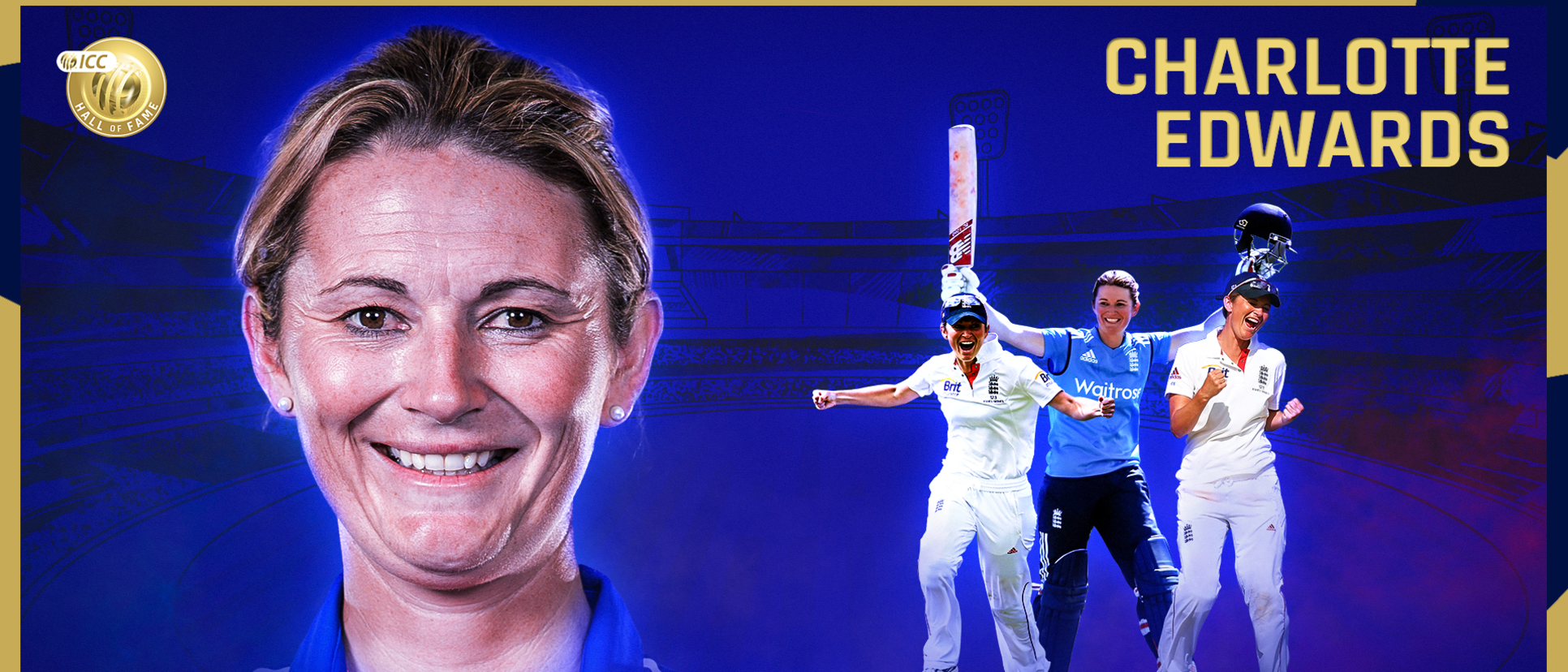 ICC Hall of Fame – Charlotte Edwards 16-9