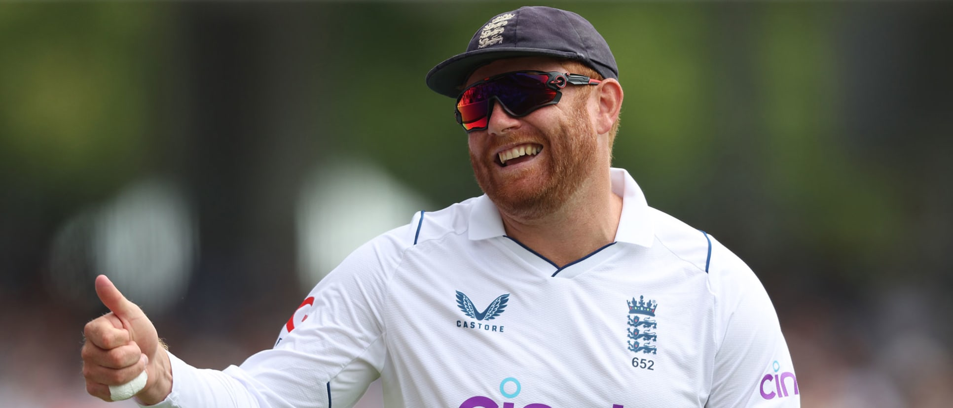 Jonny Bairstow provides positive outlook on long-term leg injury