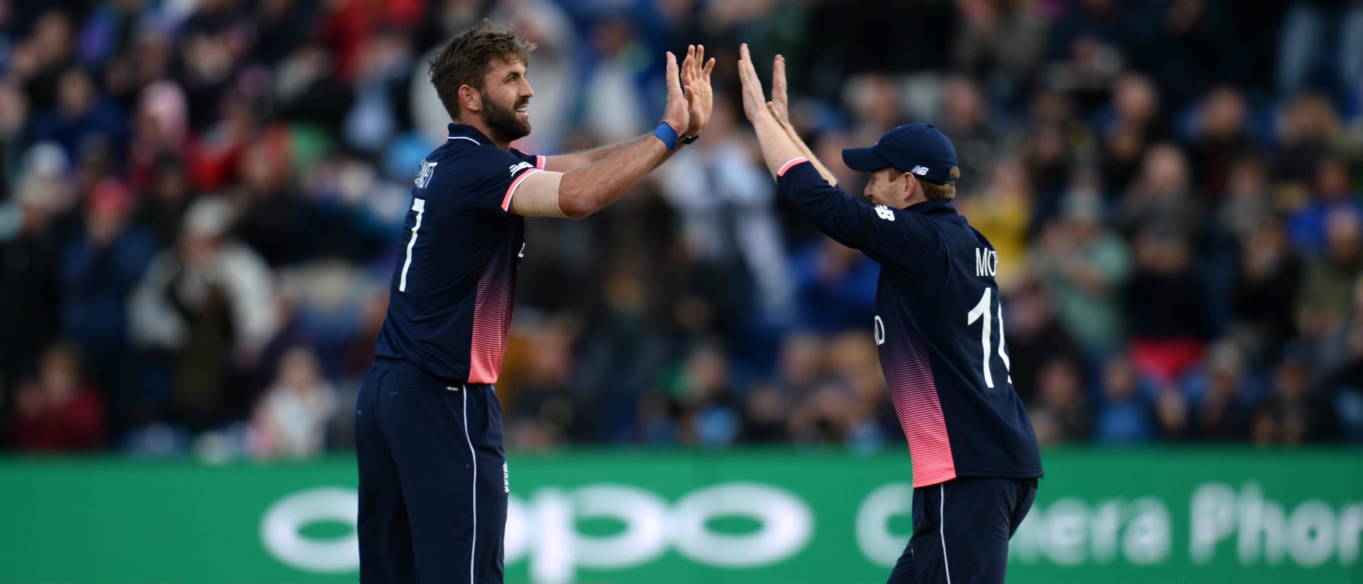 Eoin Morgan and Liam Plunkett