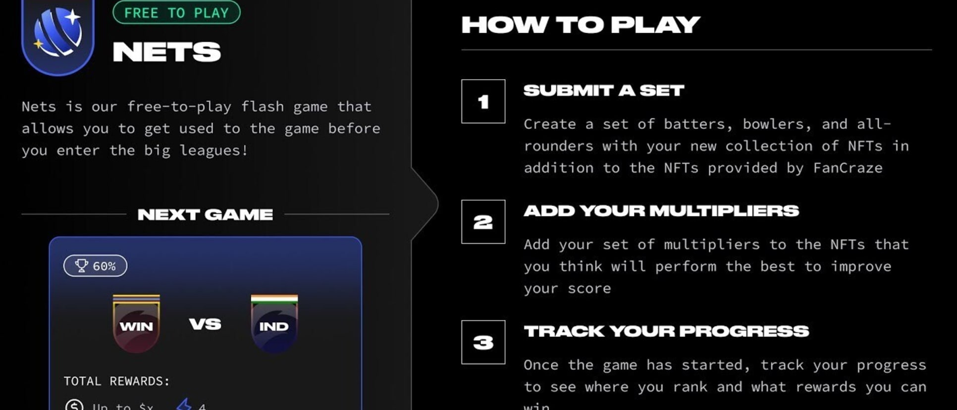 How to play Nets