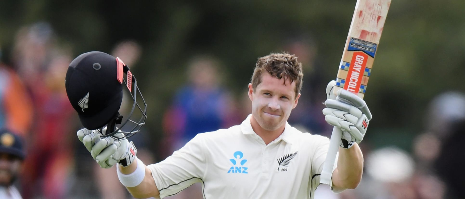 Henry Nicholls remained unbeaten on 162 to swell New Zealand's lead past 650