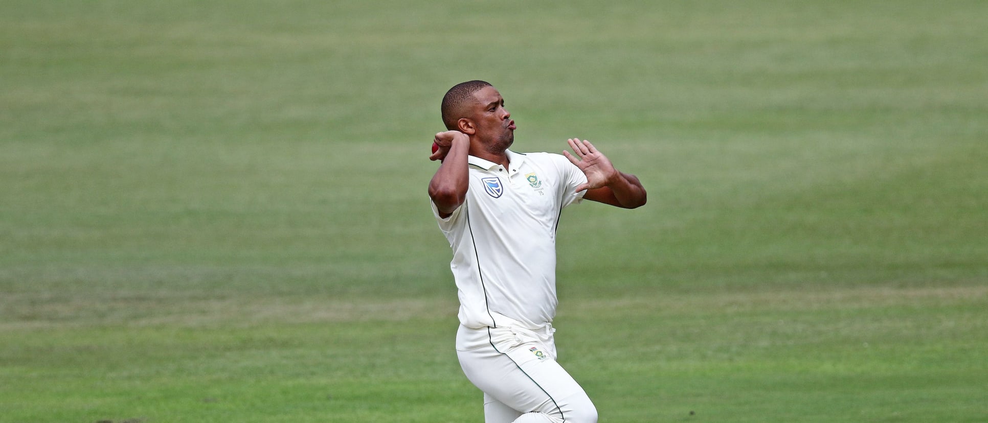 Philander scored 48 and picked up 2/27 in the practice game against Board President's XI
