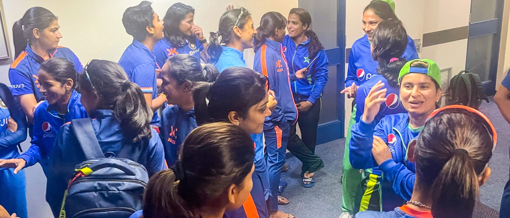 Plenty of laughter in the change rooms