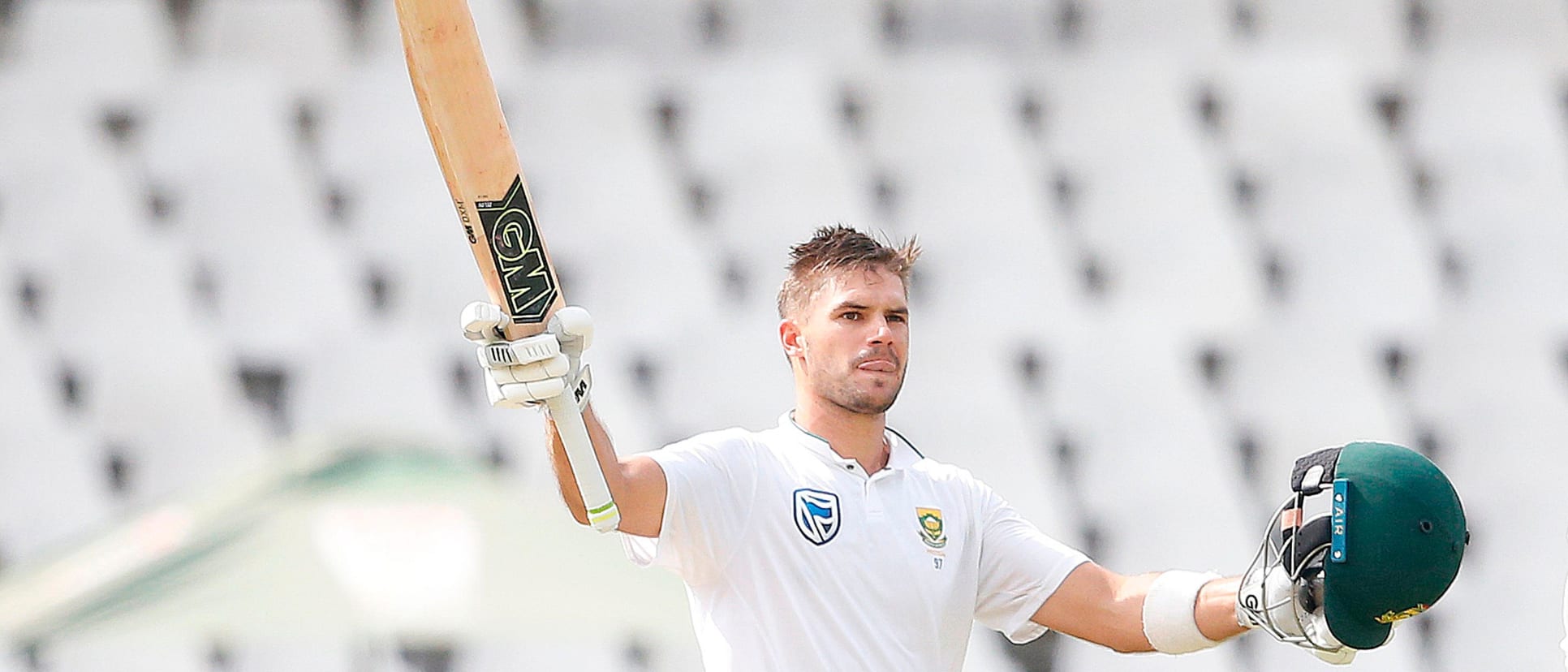 Aiden Markram hit a magnificent 143 in the first Test in Durban