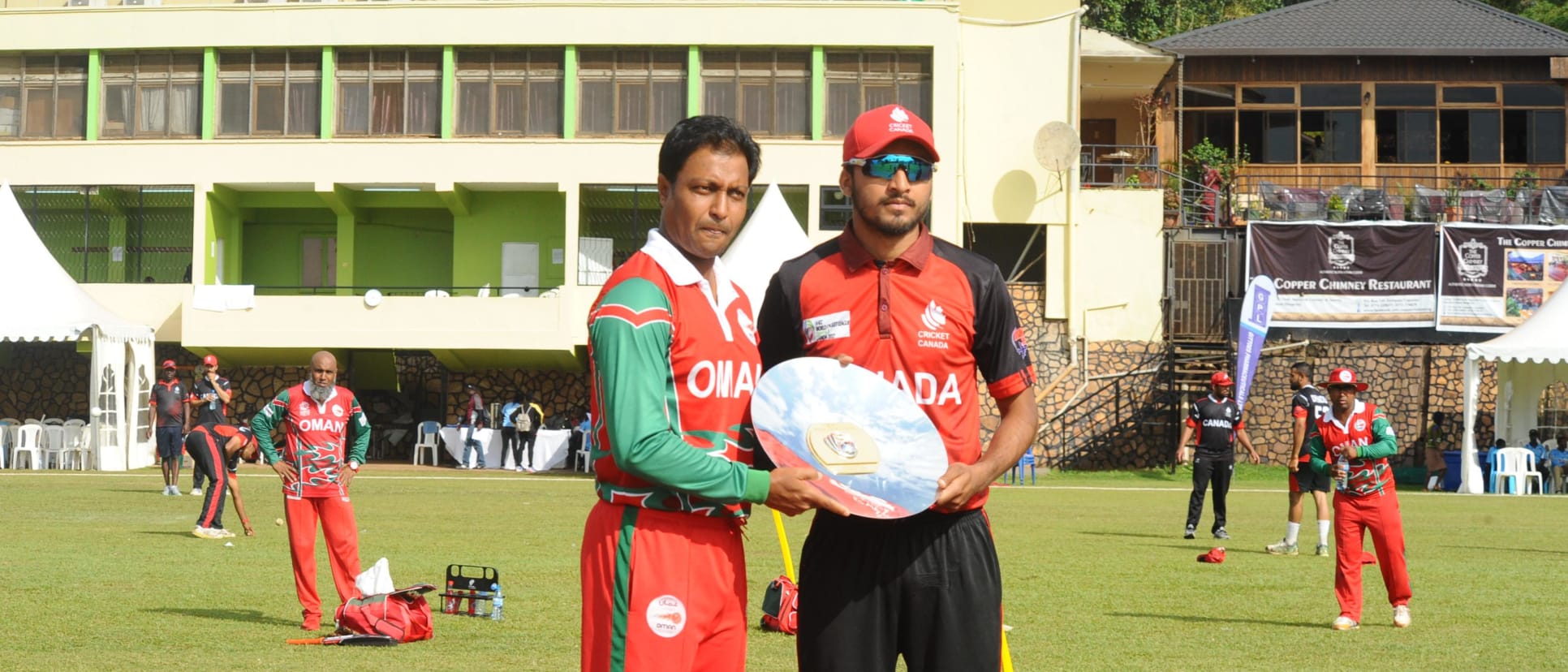 Oman v Canada Final. © ICC/EDDIE CHICCO