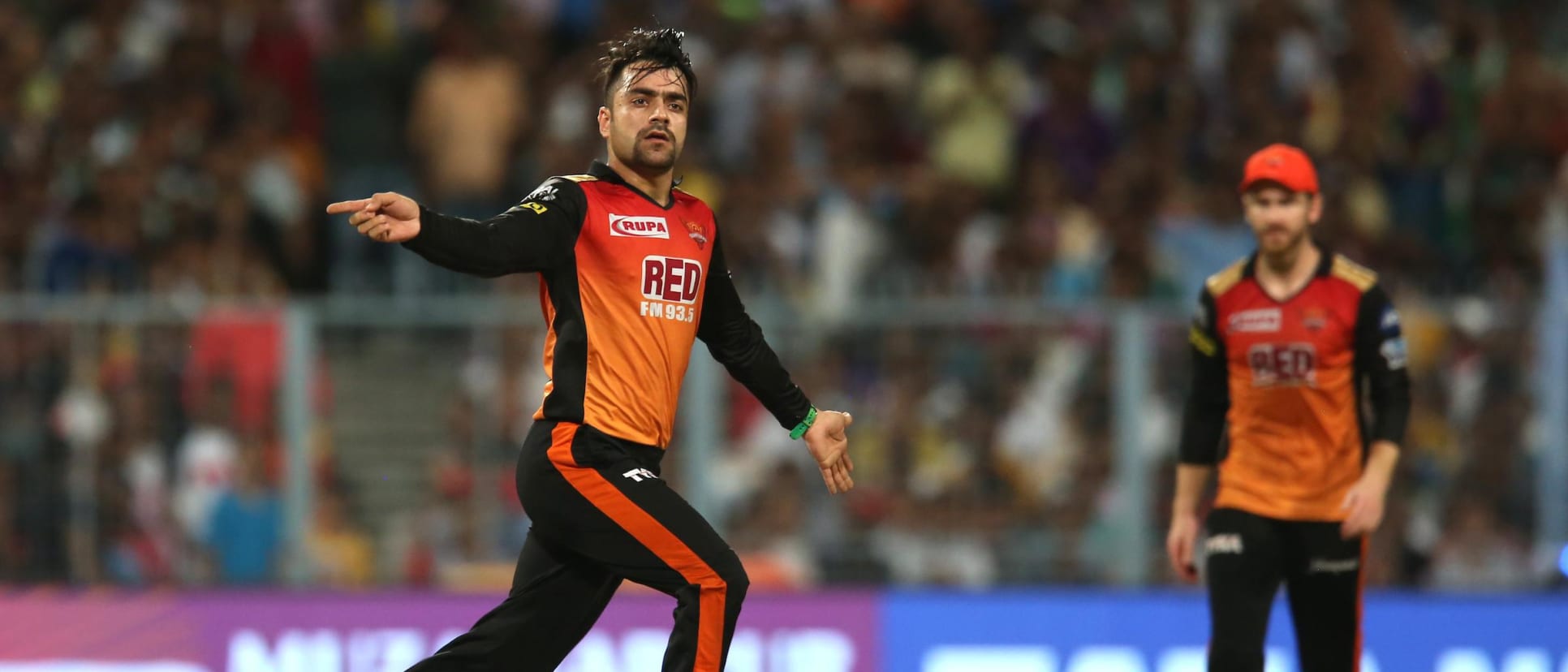 Rashid Khan – 3/19, 34* runs, two catches and one run-out against Kolkata