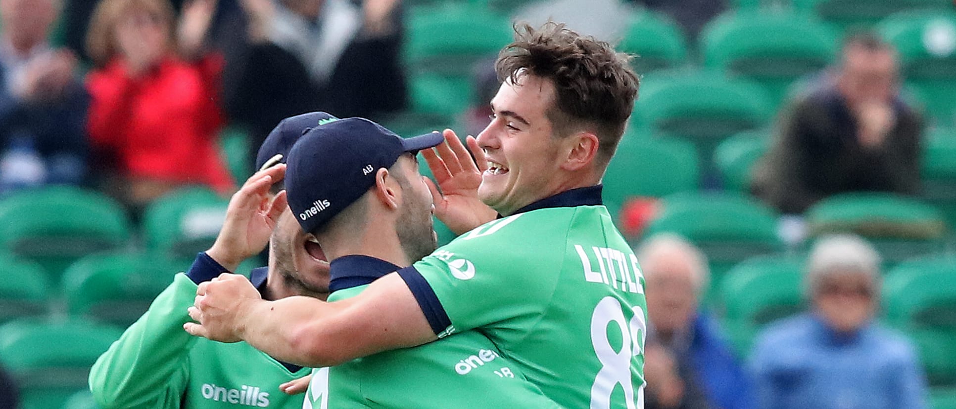 Josh Little was spectacular on debut against England and picked up four wickets