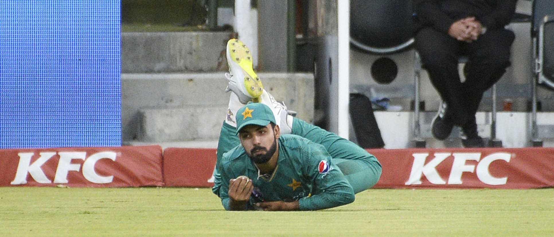 Shadab Khan was the only specialist spinner in Pakistan's squad for the England series