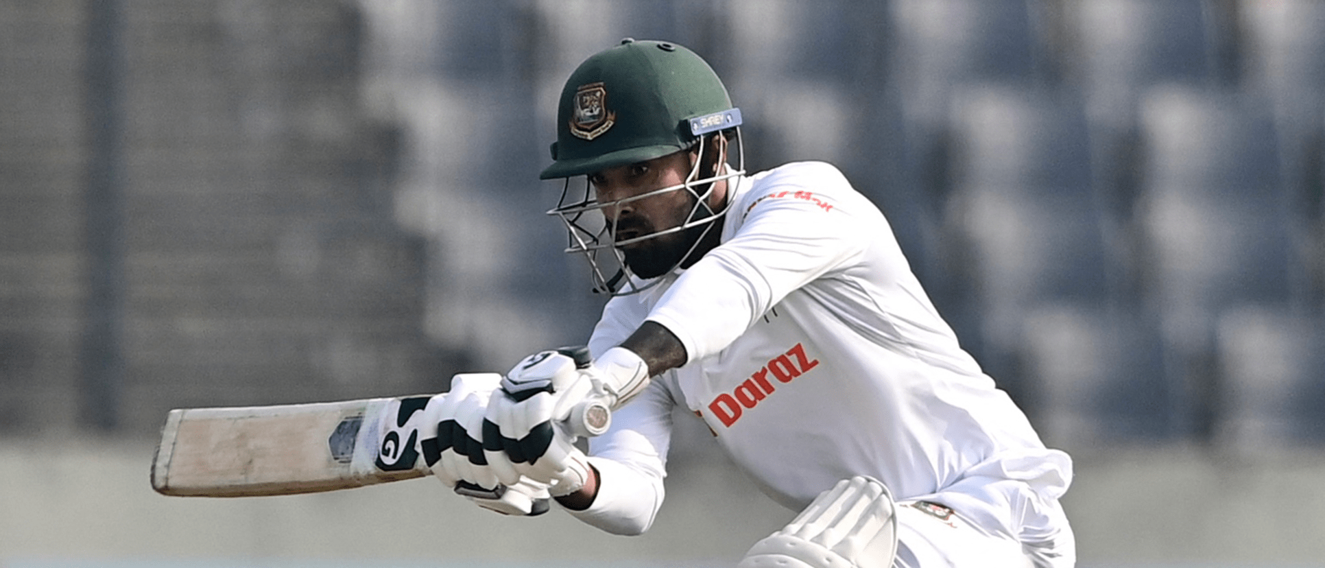 Bangladeshs Litton Das plays a shot during the third day of the second cricket Test match between Bangladesh and India 1920x1080