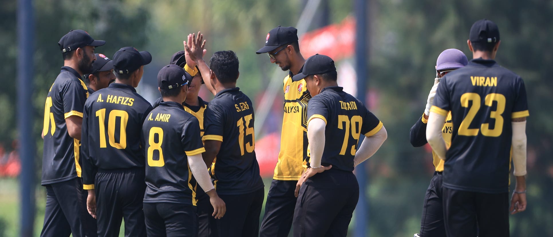 Malaysia moved to the top of the standings after their win against Myanmar