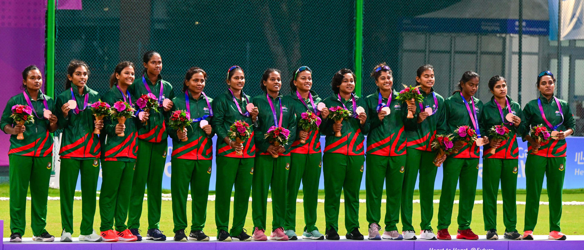 Bangladesh – Bronze Medalists of the Asian Games Women's T20I competition