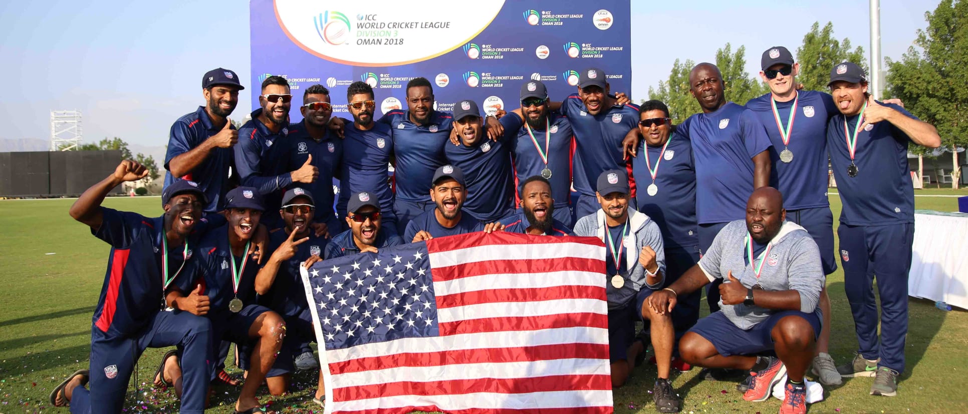 USA v Singapore, 15th Match, ICC World Cricket League Division Three at Al Amarat, Nov 19 2018