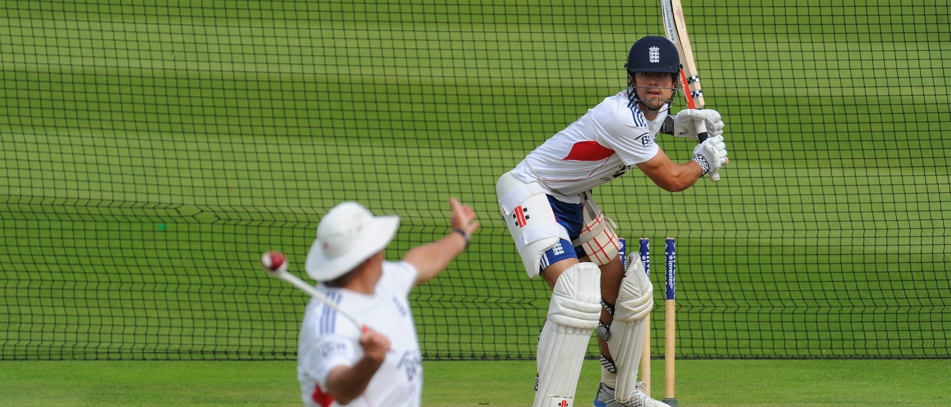 Alastair Cook and Graham Gooch