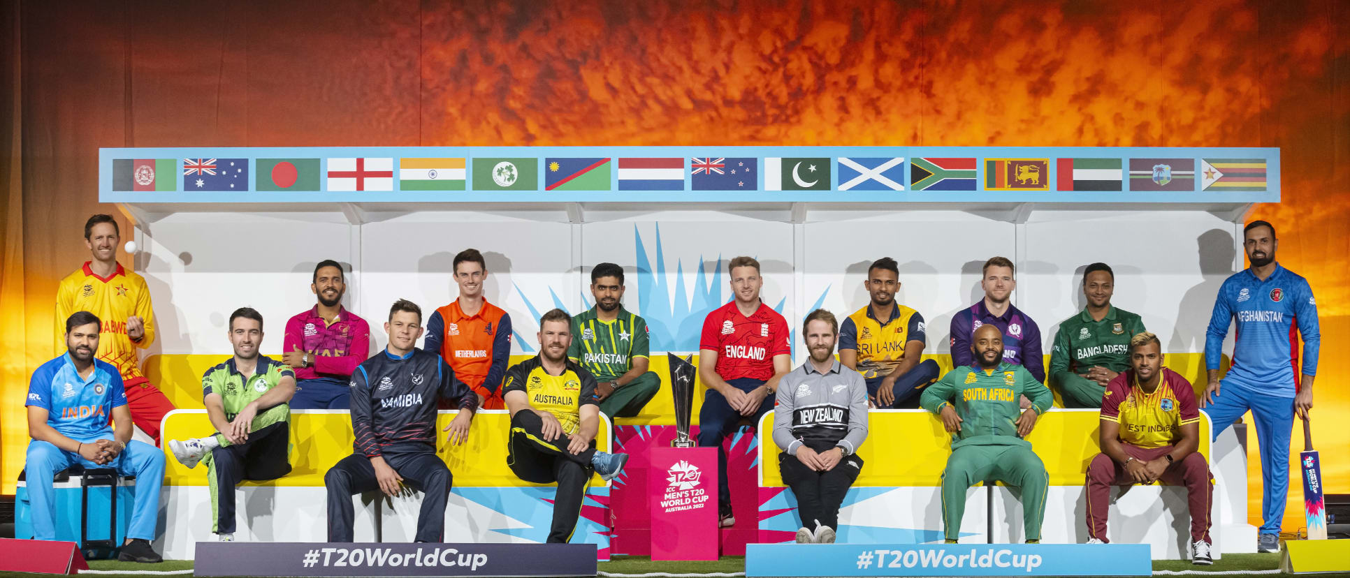 ICC Men's T20 World Cup Captains Image