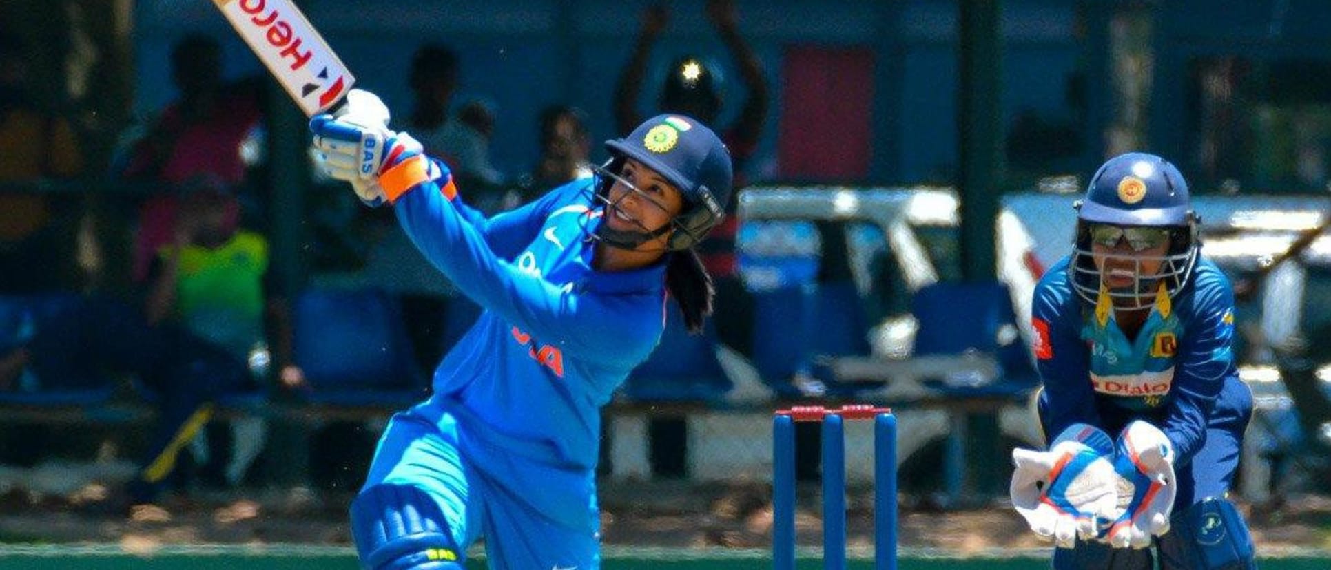 Smriti Mandhana slammed a quick half-century to finish off the chase in a hurry