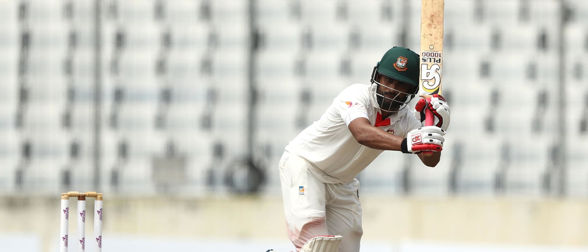 Tamim Iqbal fell for a gritty 71.