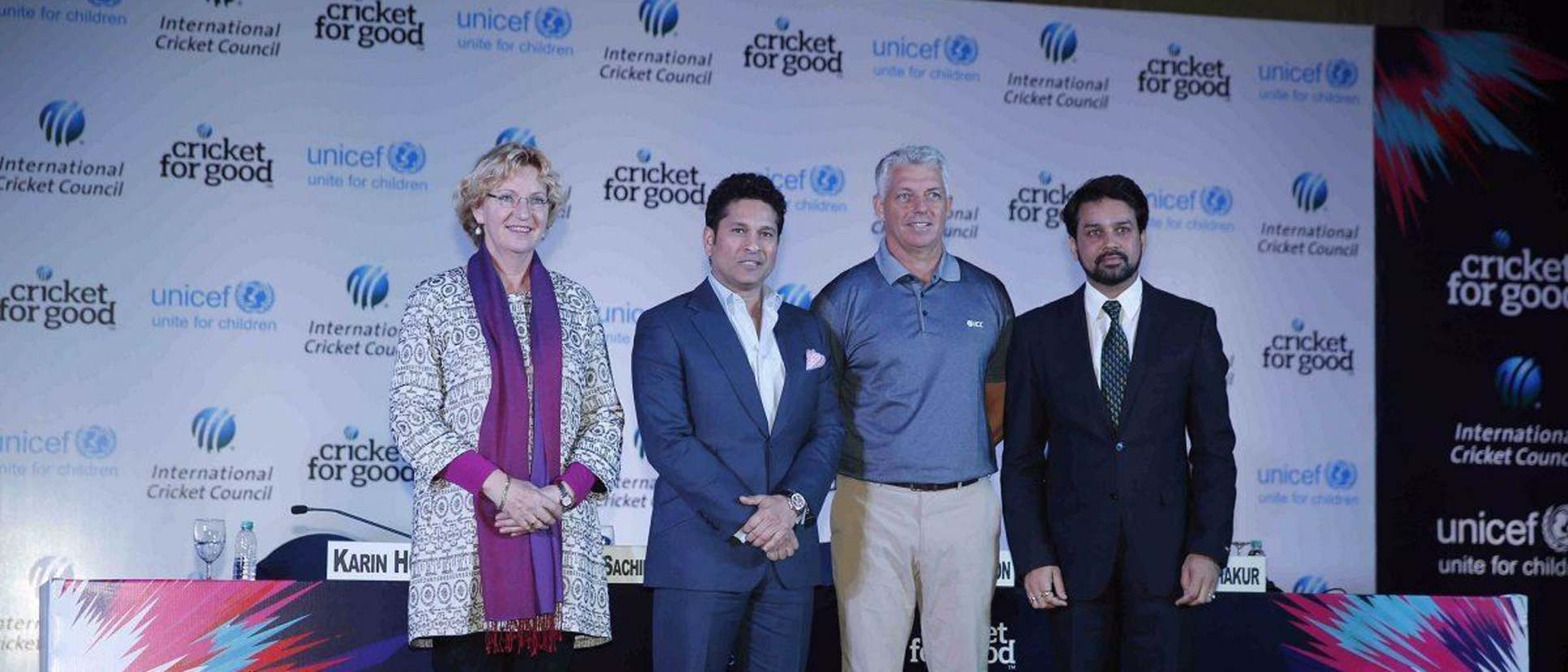 ICC launches Cricket for Good Team Swachh campaign in partnership with UNICEF and BCCI