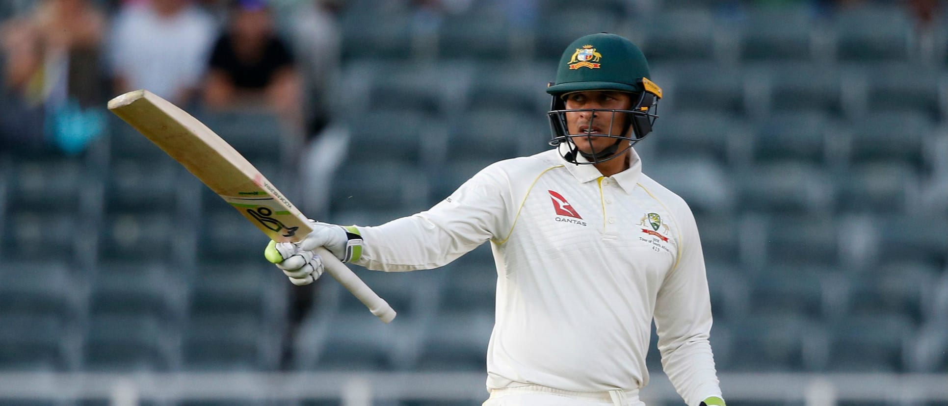 Usman Khawaja scored a brilliant 127 to lend some respectability to Australia's effort
