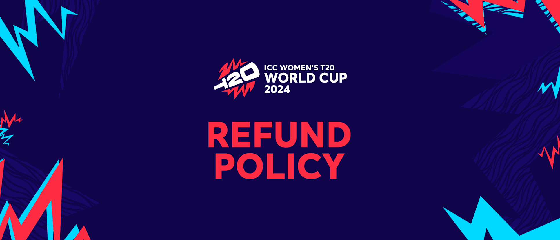 ICC Women's T20 World Cup 2024 Refund Policy