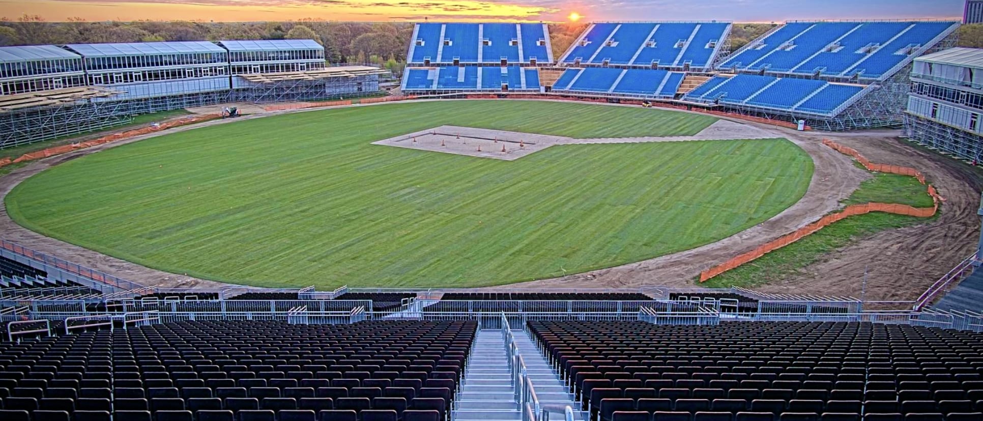 Timelapse unveils incredible progress of Nassau County International ...