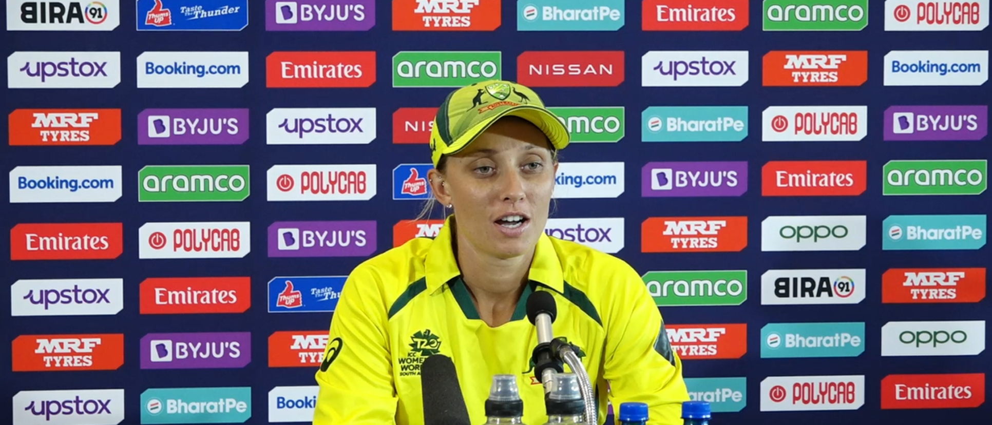 Australia-player-Ashleigh-Gardner-post-match-23FEB2023