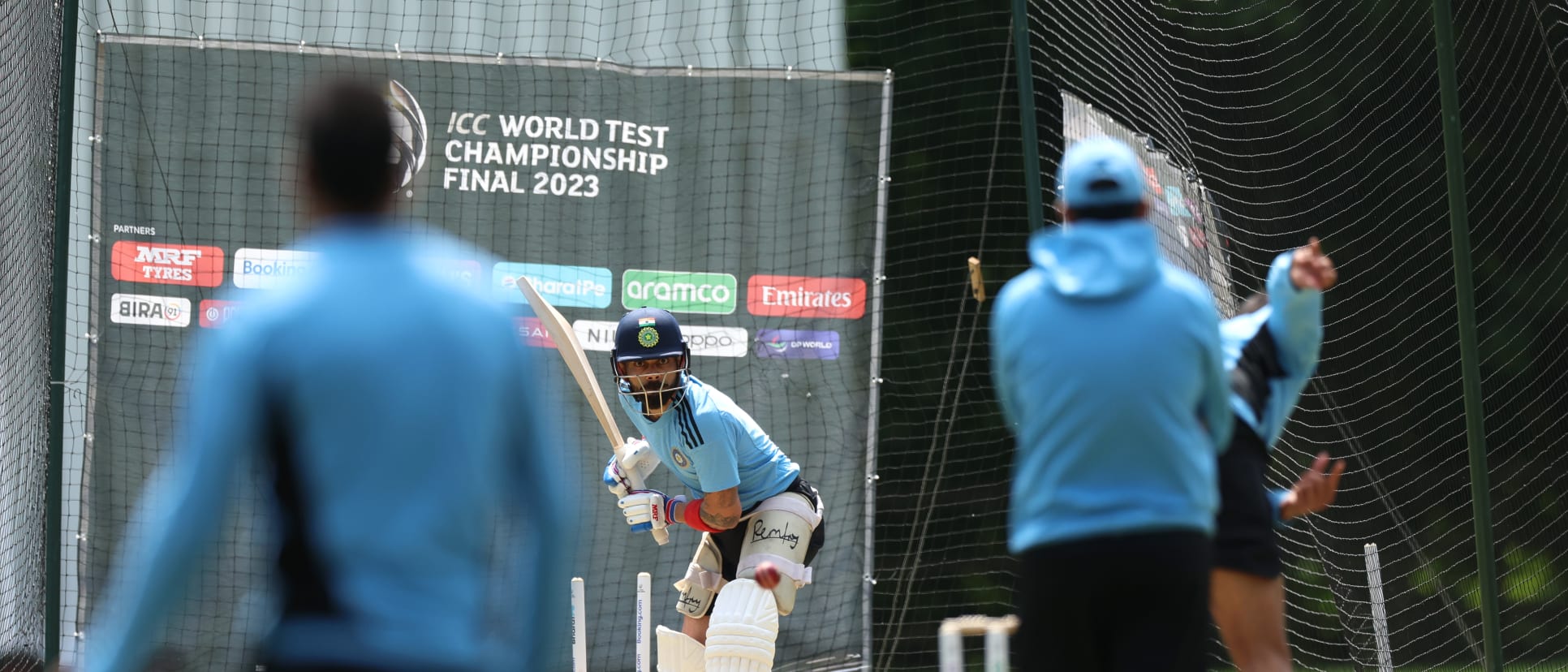 Indian team training ahead of the World Test Championship final against Australia