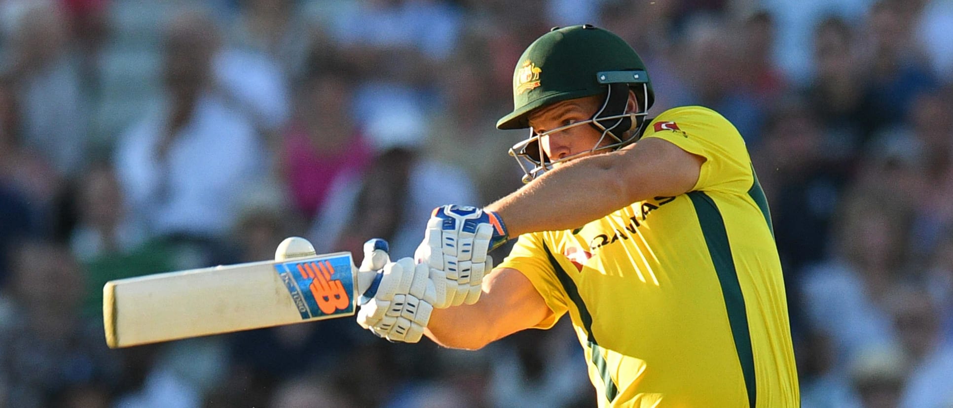 Aaron Finch struck a quick half-century in Australia's victory over Pakistan