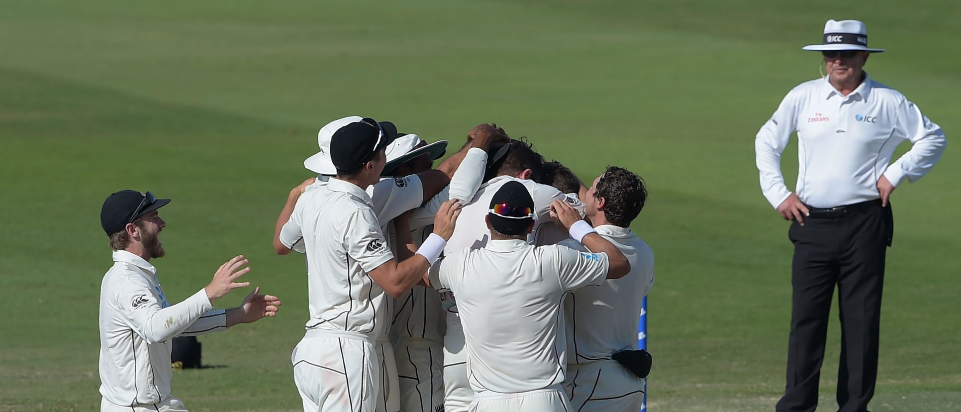 New Zealand celebrate win