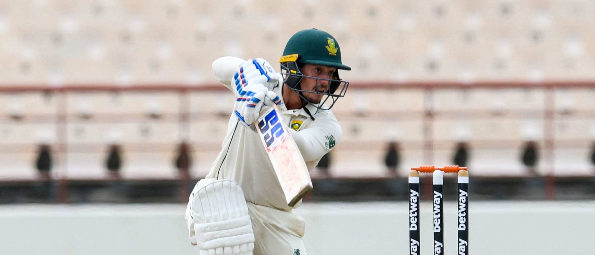 Quinton de Kock starred against West Indies