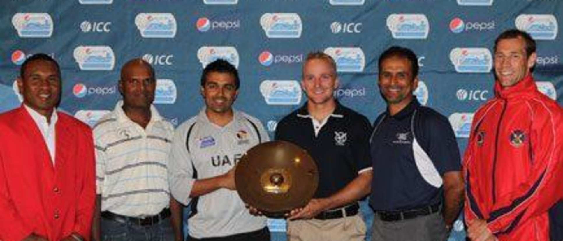 21289 Captains look ahead to Pepsi ICC World Cricket League Division 2