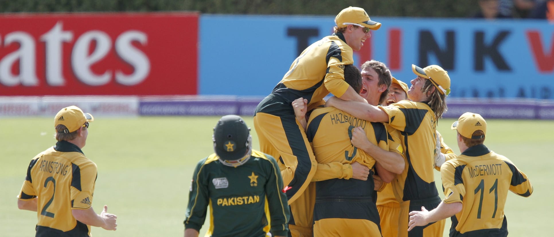 Ahmed led Pakistan to the U19 World Cup final in 2010, which they lost to Australia