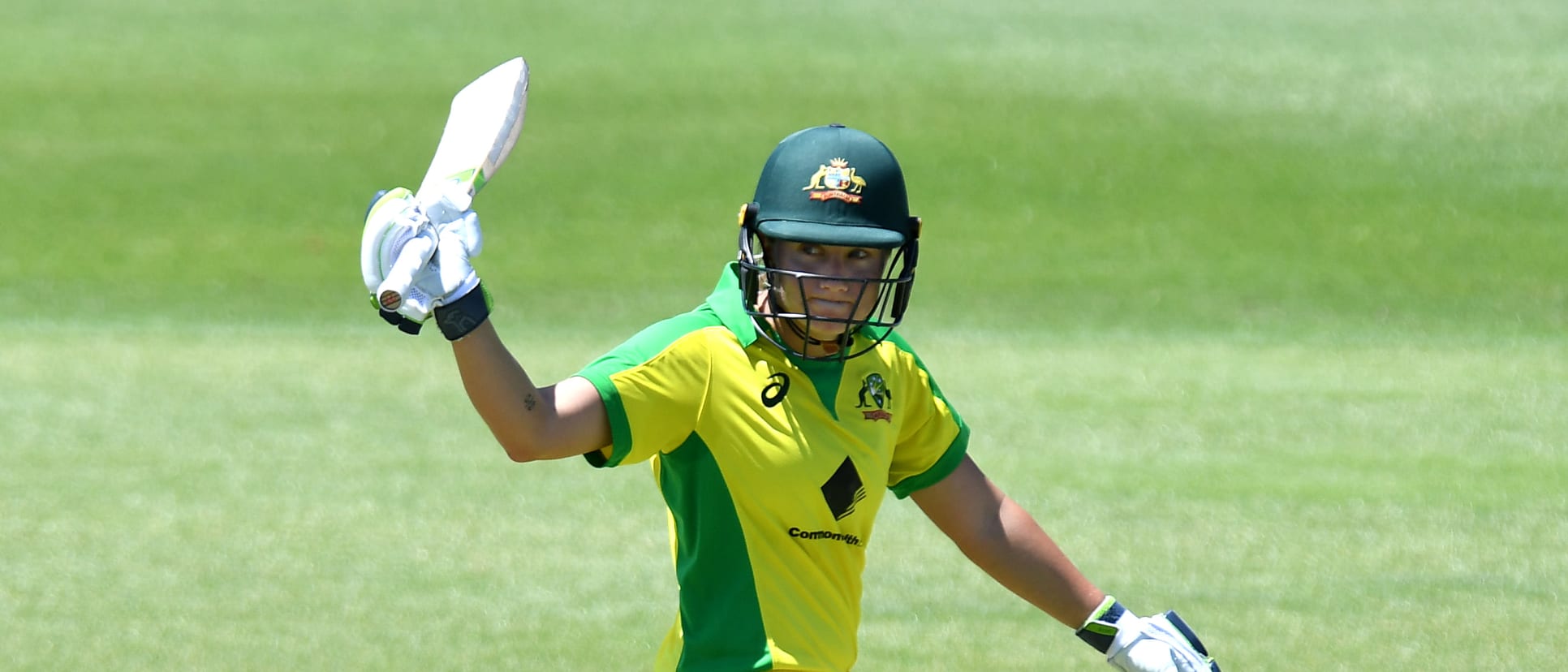 Alyssa Healy hasn't looked back after scoring her first ODI century against India