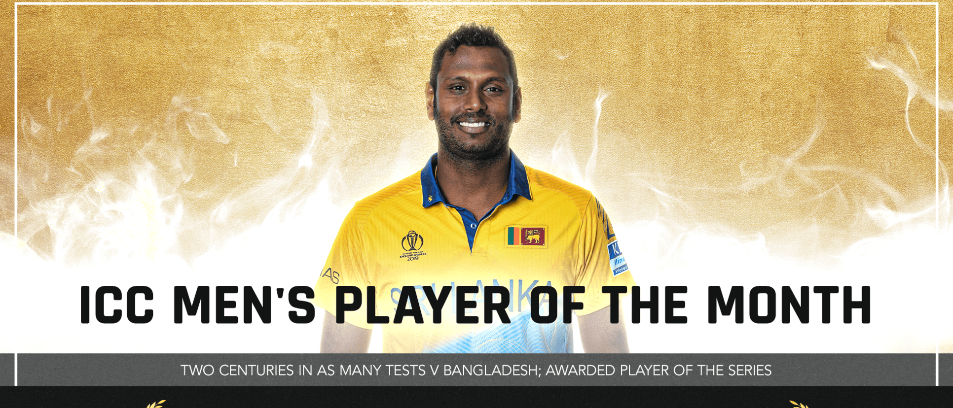 Angelo Mathews May POTM