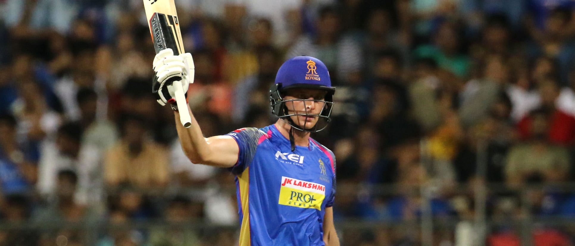 Jos Buttler has scored four consecutive half-centuries for Rajasthan