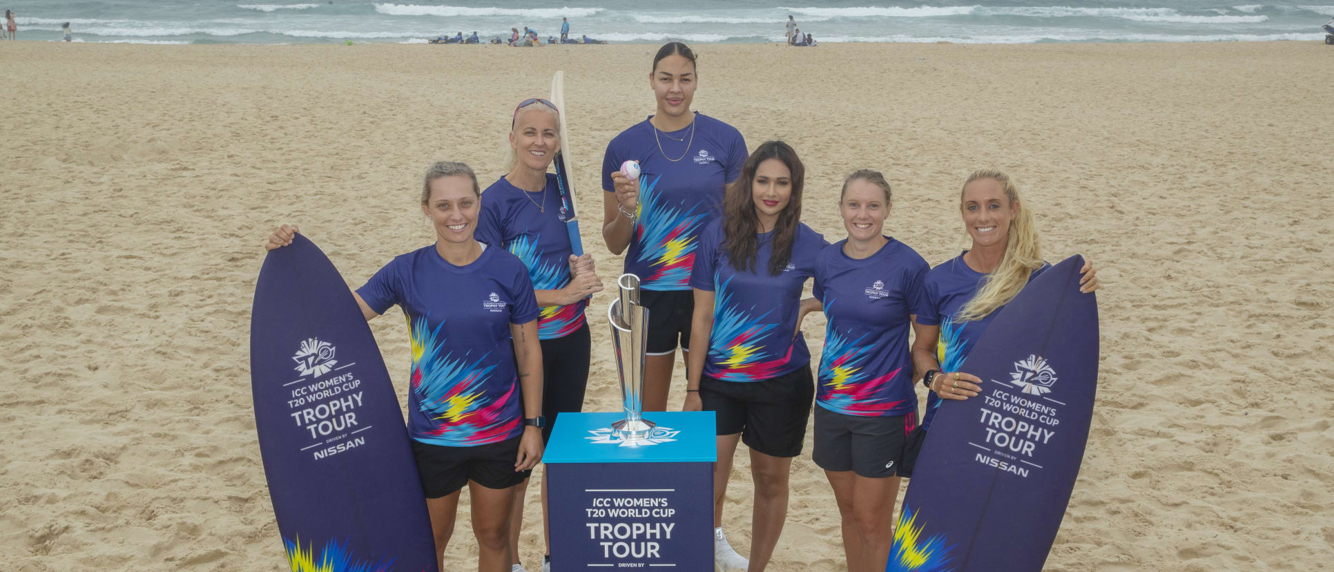 ICC Women's T20 World Cup Trophy Tour Launch, driven by Nissan