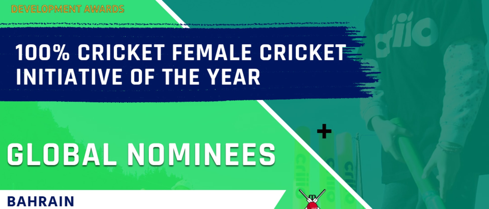 100% Cricket Female Cricket Initiative of the Year: Global nominees