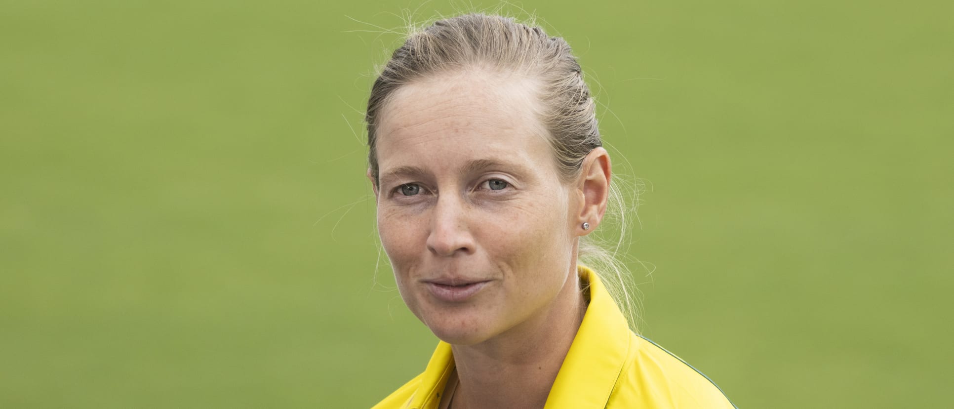 Captain of the Australian women's cricket team Meg Lanning speaks during a media opportunity ahead of the ODI leg of the 2022 Women's Ashes Series, at Manuka Oval on February 02, 2022 in Canberra, Australia.