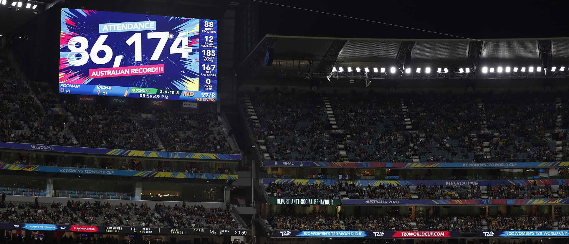 86,174 people packed into the MCG.