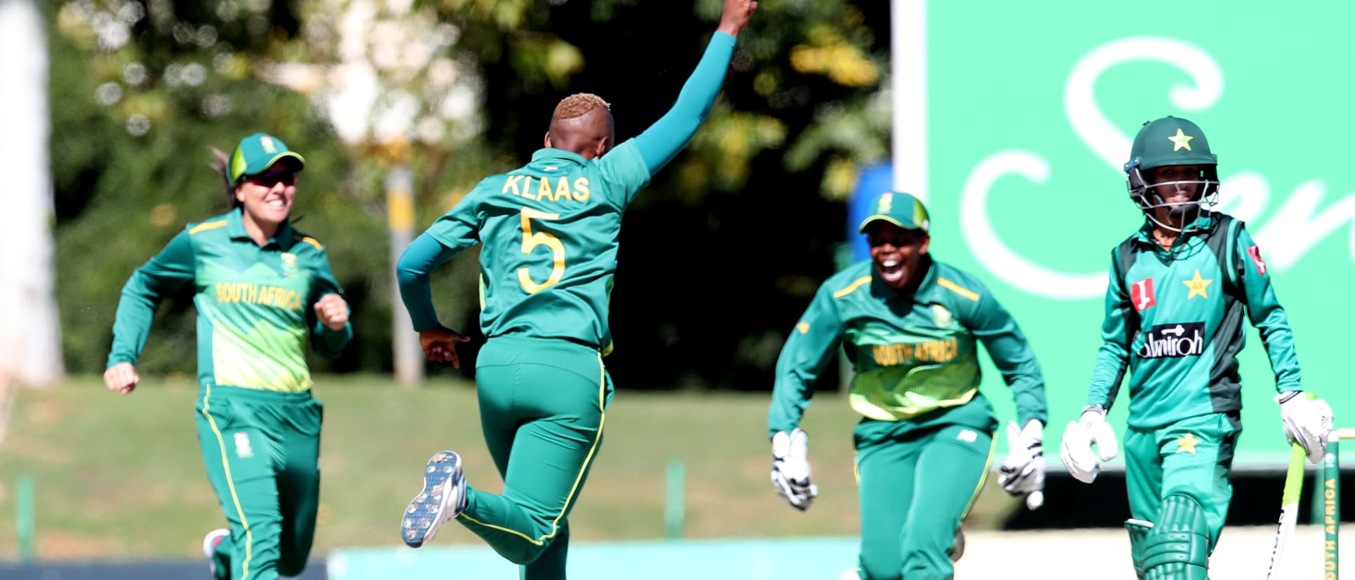 Masabata Klaas claimed three key wickets