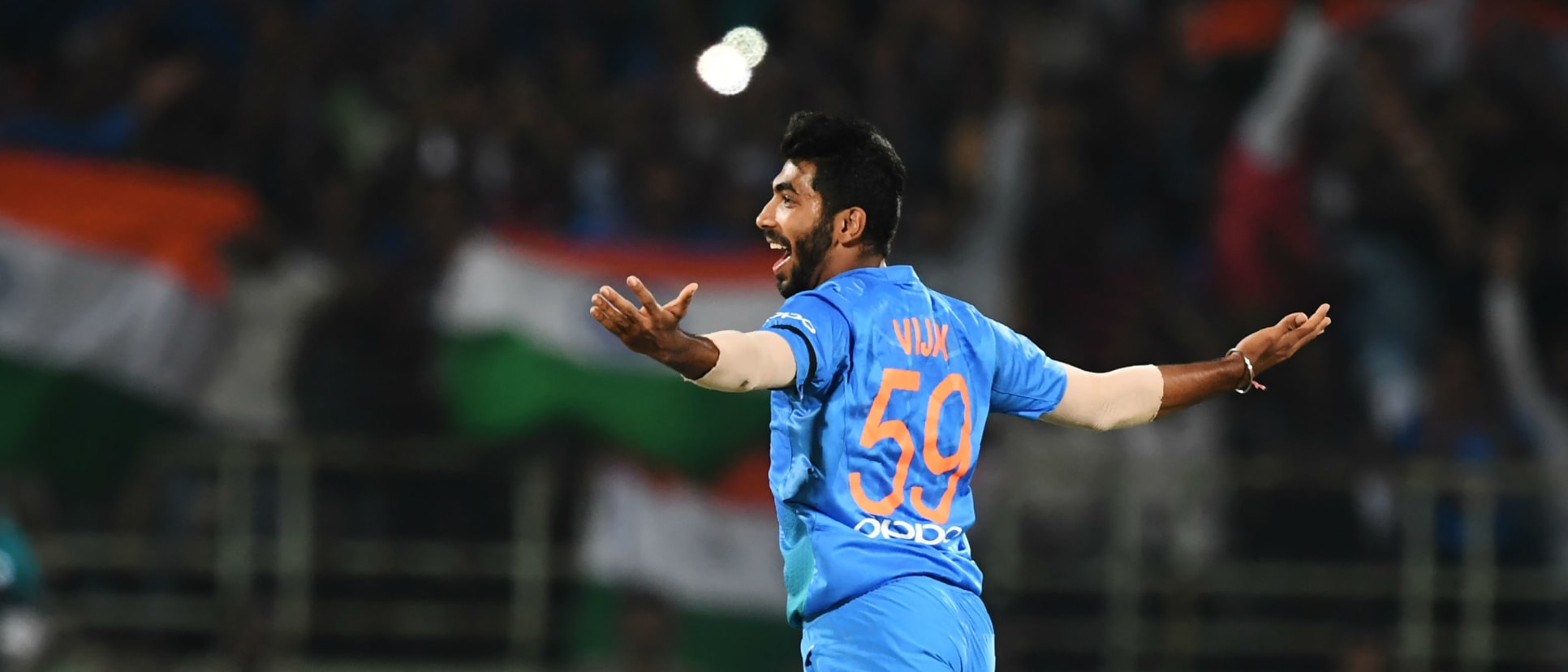 Bumrah goes into the World Cup as the No.1 ranked bowler